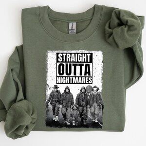 Halloween Horror Movie Straight Outta Nightmares Sweatshirt